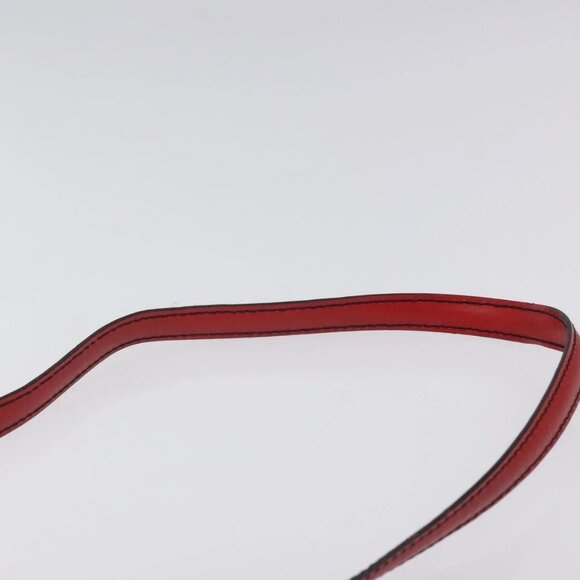 LOUIS VUITTON Epi Pochette Arche Shoulder Bag Red M52577 LV Auth 125313 - Picture 9 of 16